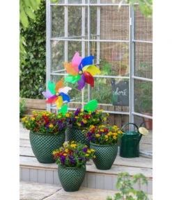 Zink-Gießkanne, 9 L, Grün -Günstig Gartenbedarf 1241272 WE MO 003 BlechgiesskanneFuerDenGartenBlechgiesskanneGruen9L