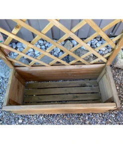 Holz-Blumenkasten Mit Spalier Wachau, B90/H140/T40 Cm -Günstig Gartenbedarf 1548924 WE DE 002 BlumenkastenWachau