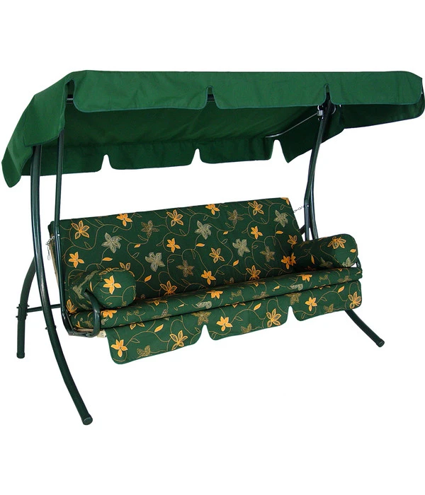 Angerer Hollywoodschaukel Trend, Design Korfu Grün, 3-Sitzer 3 Angerer Hollywoodschaukel Trend, Design Korfu Grün, 3-Sitzer