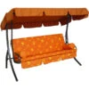 Angerer Hollywoodschaukel Trend, Design Korfu Terra, 3-Sitzer -Günstig Gartenbedarf 1689959 WE FS 001 TrendHollywoodschaukel