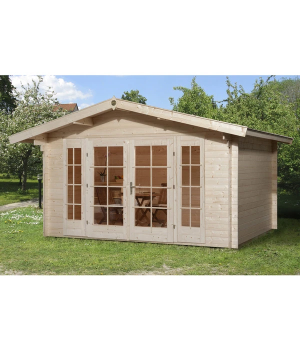 Weka Weekendhaus 137 Gr. 2, Ca. B460/H265/T454 Cm 3 Weka Weekendhaus 137 Gr. 2, Ca. B460/H265/T454 Cm