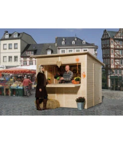 Weka Verkaufshaus 221, Ca. B283/H226/T240 Cm