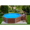 Weka Massivholzpool-Set 593 B Gr. 2 -Günstig Gartenbedarf 1821537 WE MO 001 WEKAMassivholzpool