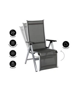 MWH Relaxsessel Elements, Silber -Günstig Gartenbedarf 1895481 WE IG 001 ElementsRelaxsesselSilberAnthrazith