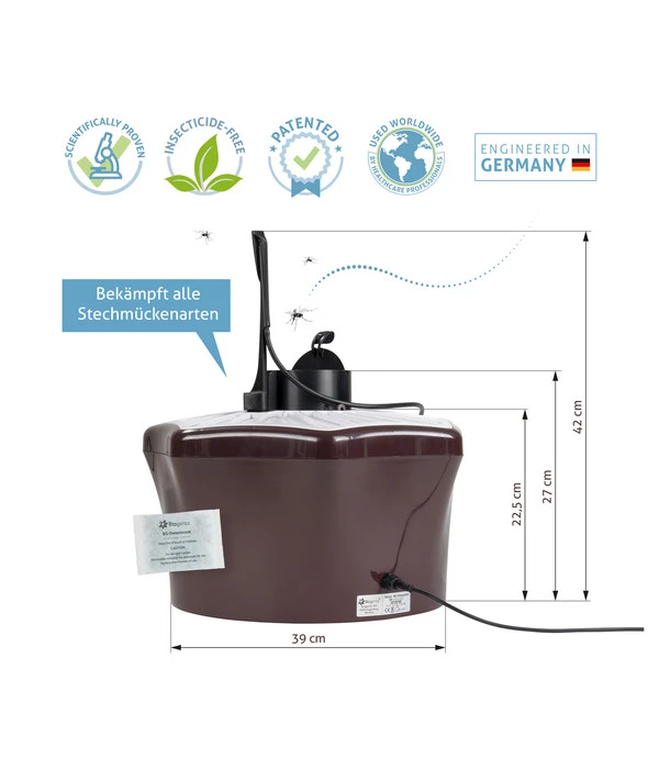 Biogents BG-Mosquitaire CO2 Mückenfalle, 1 Stk. 4 Biogents BG-Mosquitaire CO2 Mückenfalle, 1 Stk. - Image 2