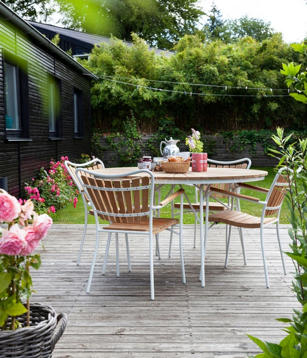 Cinas Gartentisch Ellen, Ca. Ø110/H74 Cm 4 Cinas Gartentisch Ellen, Ca. Ø110/H74 Cm - Image 2