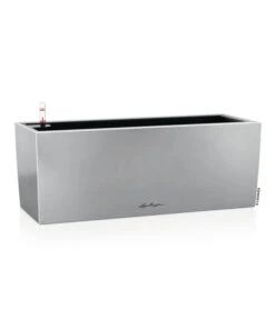 LECHUZA® Edelstahl-Kasten Balconcera Steel, Rechteckig