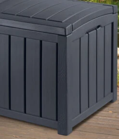 Keter Aufbewahrungsbox Glenwood, 390 Liter, Ca. B128/H61/T65 Cm -Günstig Gartenbedarf 2190270 WE DE 003 KeterAufbewahrungsbox