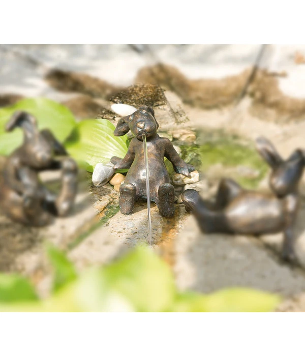 Rottenecker Bronzefigur Hase Emil 4 Rottenecker Bronzefigur Hase Emil - Image 2