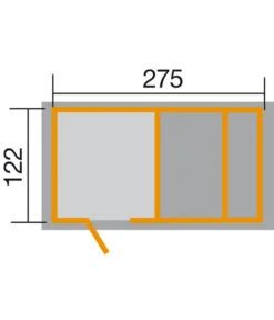Tabaluga Spielplatz, Ca. B286/H154/T153 Cm -Günstig Gartenbedarf 2511814 WE DE 001 KINDERSPIELPLPHILIPPR W