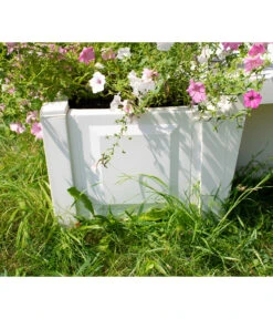 KHW Kunststoff-Gartenbank Berlin -Günstig Gartenbedarf 2547339 WE DE 005 BankBerlinweiss