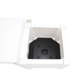 KHW Kunststoff-Gartenbank Berlin -Günstig Gartenbedarf 2547339 WE FS 004 BankBerlinweiss