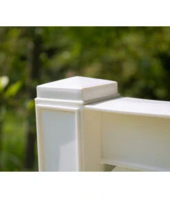 KHW Kunststoff-Gartenbank Kopenhagen -Günstig Gartenbedarf 2547511 WE DE 001 BankKopenhagenweiss