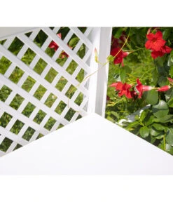 KHW Kunststoff-Gartenbank Kopenhagen -Günstig Gartenbedarf 2547511 WE DE 002 BankKopenhagenweiss