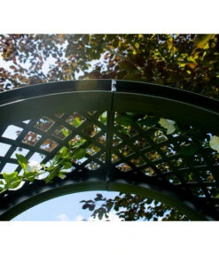 KHW Kunststoff-Gartenbank Mit Rosenbogen Amsterdam, Ca. B174/H207/T49 Cm -Günstig Gartenbedarf 2548717 WE DE 005 BankAmsterdammanthrazit