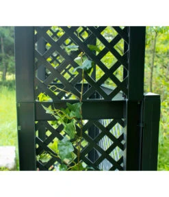 KHW Kunststoff-Gartenbank Mit Rosenbogen Amsterdam, Ca. B174/H207/T49 Cm -Günstig Gartenbedarf 2548717 WE DE 007 BankAmsterdammanthrazit