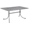 MWH Streckmetalltisch, Eisengrau, Ca. B160/H74/T90 Cm -Günstig Gartenbedarf 2711323 WE FS 001 MWHSteckmetalltisch160x90cmN