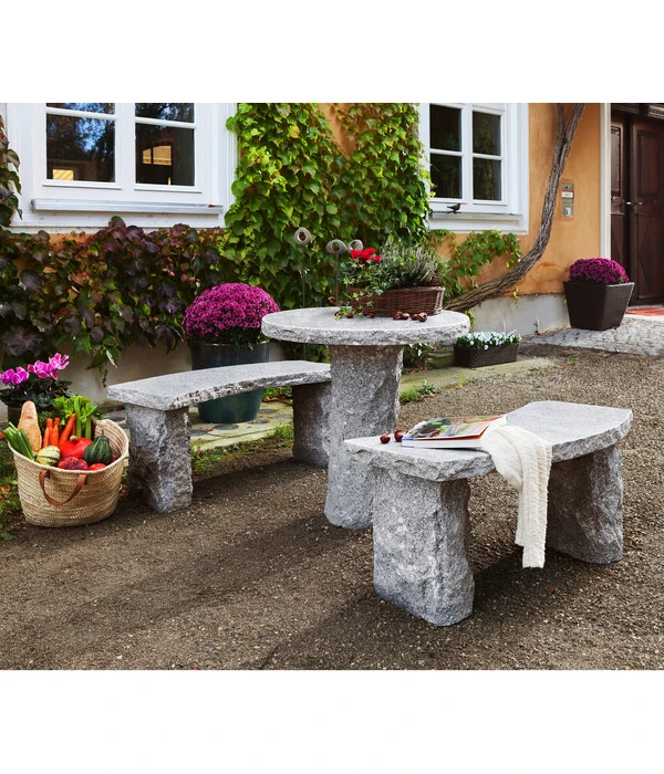 Dehner Granit-Tisch, Rund, Ca. Ø75/H75 Cm 4 Dehner Granit-Tisch, Rund, Ca. Ø75/H75 Cm - Image 2