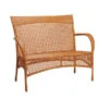 Best Alu-Korbbank Madelene, 2-Sitzer -Günstig Gartenbedarf 3046422 WE FS 001 MadeleneBankCaramel