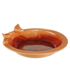 Dehner Terrakotta Vogeltränke Für Den Garten, Ca. Ø40 Cm