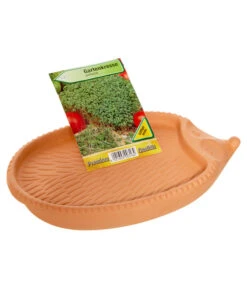 Römertopf Kresseigel Mit Kresse-Saatgut 7 Römertopf Kresseigel Mit Kresse-Saatgut -Günstig Gartenbedarf 349993 BildD 001 RoemertopfKresseigelMitKresseSaatgutKresseIgel1SamenTerra