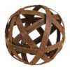 Ferrum Metall-Kugel Aus Blechstreifen, Rund, Rost -Günstig Gartenbedarf 3649456 3650124 3649464 WE FS 001 FerrumMetallKugelausBlechstreifen