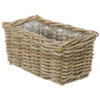 Van Der Leeden Rattan-Pflanzkasten, Graubraun 2 Van Der Leeden Rattan-Pflanzkasten, Graubraun -Günstig Gartenbedarf 3692506 3692548 WE FS 001 Rattankasten40x23x20cm