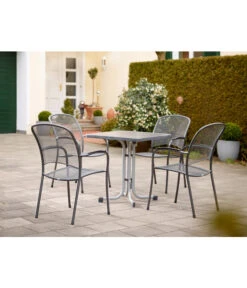 Sieger Boulevard-Klapptisch Mecalit®-PRO, Ca. B70/H72/T70 Cm -Günstig Gartenbedarf 3885589 WE MO 001 Gruppecarlo