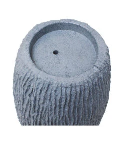 Roto Kunststoff-Blumentopf Samba, Konisch, Ø 48 Cm, Grau -Günstig Gartenbedarf 4056370 WE DE 002 KunststoffBlumentopfSamba62cmgrauBlumenkuebelPflanztopfPflanzkuebel