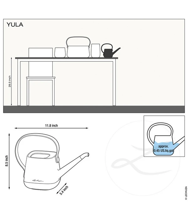 LECHUZA® YULA Gießkanne, 1,7 L 10 LECHUZA® YULA Gießkanne, 1,7 L - Image 8