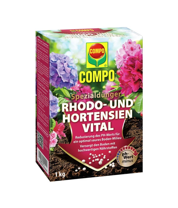 COMPO Rhodo- Und Hortensien Vital, 1 Kg 3 COMPO Rhodo- Und Hortensien Vital, 1 Kg