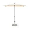 Sun Comfort Sonnenschirm Alu-Smart, Rechteckig, Ca. B150/T210 Cm -Günstig Gartenbedarf 4109229 WE FS 001 GlatzSonnenschirmAluSmartBeige