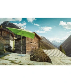 Sun Comfort Sonnenschirm Alu-Smart, Rechteckig, Ca. B150/T210 Cm -Günstig Gartenbedarf 4109229 WE MO 001 GlatzSonnenschirmAluSmarte