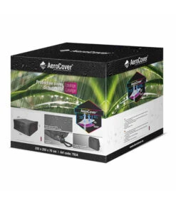 AeroCover Loungesethülle Quadratisch, 255x255x70 Cm -Günstig Gartenbedarf 4124103 WE DE 001 AtmungsaktiveSchutzhuellefuerLoungeSets255x255x70cm