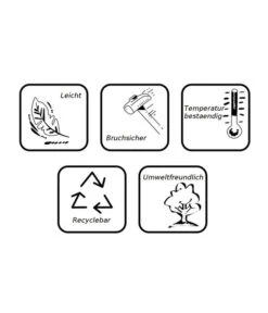 Farmet Kunststoff-Topf Domus -Günstig Gartenbedarf 4177804 WE DE 005 WuerfelBo 43x43x43cmFLUORESZIEREND 3