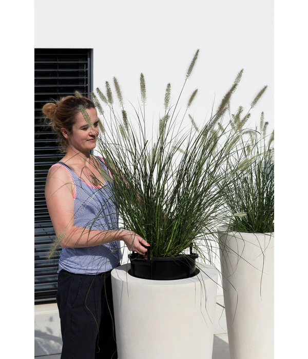 Fleur Ami Polystone-Pflanzgefäß Conical, Konisch, Ca. Ø43/H80 Cm 5 Fleur Ami Polystone-Pflanzgefäß Conical, Konisch, Ca. Ø43/H80 Cm - Image 3