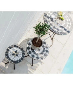 Dehner Mosaiktisch Diana -Günstig Gartenbedarf 4209789 WE MO 002 DehnerBeistelltischDianaNeu