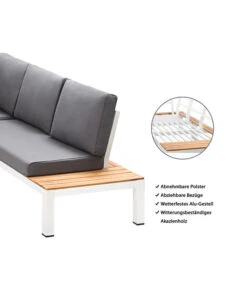 Dehner Aluminium-Lounge Malibu, 2-teilig 13 Dehner Aluminium-Lounge Malibu, 2-teilig -Günstig Gartenbedarf 4209870 WE IG 001 DehnerAluLoungeMalibu