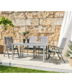 Dehner Klappsessel Chicago, Hochlehner -Günstig Gartenbedarf 4210274 WE MO 001 DehnerStapelstuhlChicago