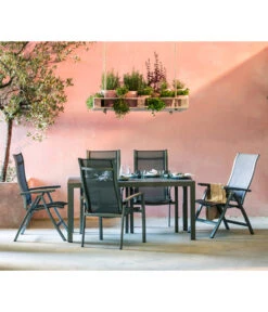 Dehner Ausziehtisch Chicago, Ca. B160-210/H74/T90 Cm 23 Dehner Ausziehtisch Chicago, Ca. B160-210/H74/T90 Cm -Günstig Gartenbedarf 4210381 WE MO 003 GruppeChicagoNEU