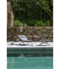 Lafuma Hocker Next, Be Comfort® -Günstig Gartenbedarf 4287454 WE MO 002 LafumaLiegestuhlTransabedsilber