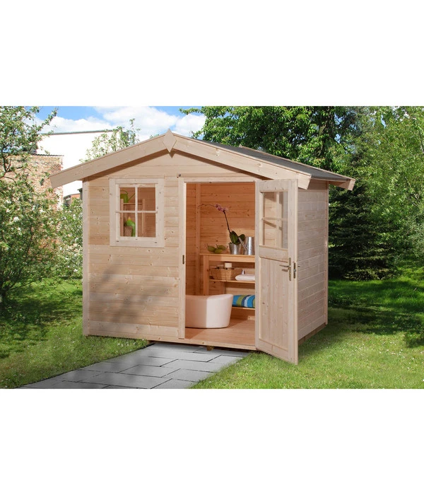 Weka Gartenhaus 123 Gr. 4, Ca. B380/H253/T274 Cm 3 Weka Gartenhaus 123 Gr. 4, Ca. B380/H253/T274 Cm