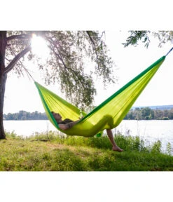 La Siesta Doppel-Reisehängematte Colibri 3.0, 350 X 190 Cm -Günstig Gartenbedarf 4314670 WE MO 001 LaSiestaEinzelhaengemattePalm