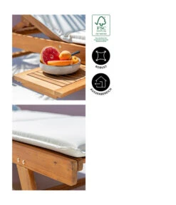 Dehner Rollliege Ravenna, Ca. B70/H89/T200 Cm -Günstig Gartenbedarf 4407086 WE IG 002 RollliegeRavenna