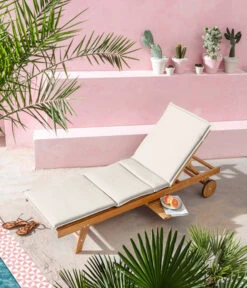 Dehner Rollliege Ravenna, Ca. B70/H89/T200 Cm -Günstig Gartenbedarf 4407086 WE MO 002 RollliegeRavennaNEU