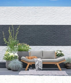 Dehner Holz-Sofa Macao -Günstig Gartenbedarf 4407383 WE MO 002 SofaMacaoNEU