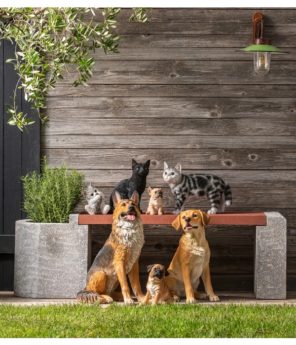 Dehner Polyresin-Katze, 40 X 16 X 29 Cm 4 Dehner Polyresin-Katze, 40 X 16 X 29 Cm - Image 2