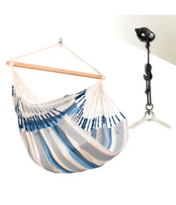 La Siesta Hängestuhl Kingsize Domingo -Günstig Gartenbedarf 4441093 WE FS 003 HAENGESTUHL DOMINGO SEA