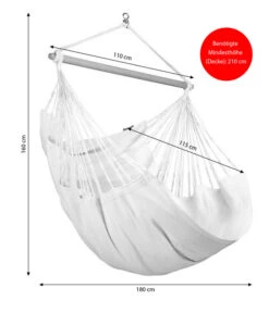 La Siesta Hängestuhl Habana -Günstig Gartenbedarf 4441531 WE BG 001 HAENGESTUHLHABANALATTE