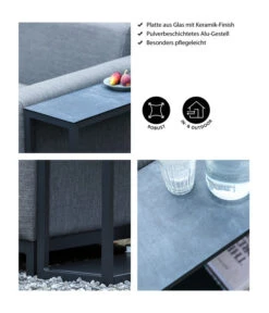 Dehner Beistelltisch Amsterdam, Ca. B75/H54/T23 Cm -Günstig Gartenbedarf 4498598 WE IG 001 BeistelltischAmsterdam